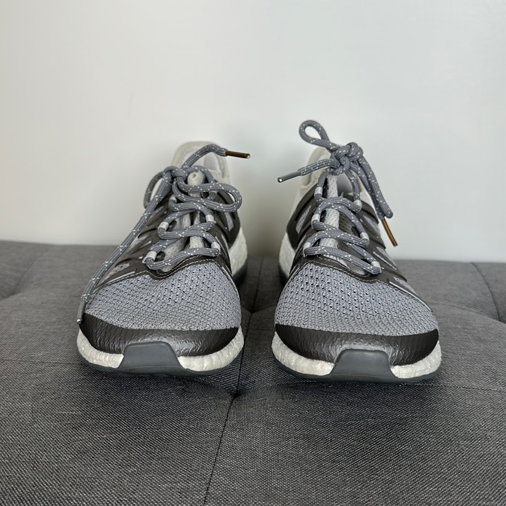 Grey/Silver Adidas Pureboost